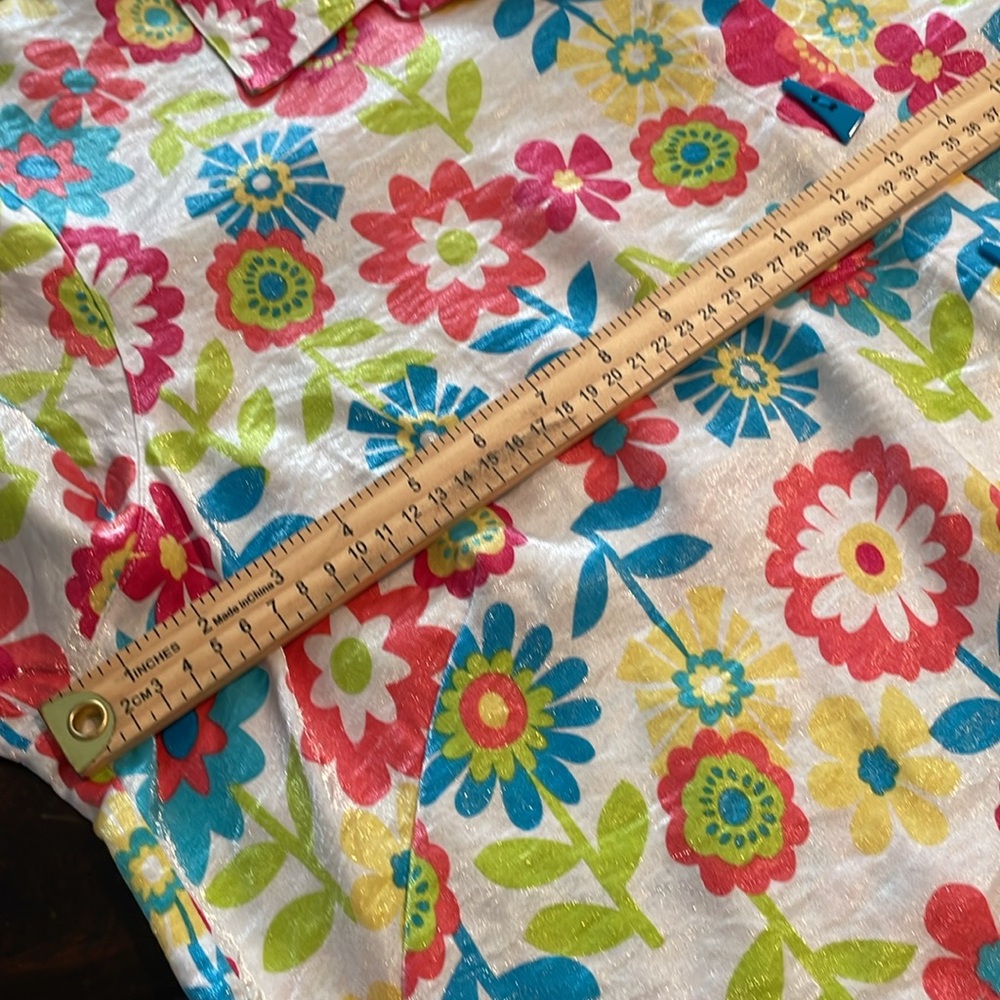 MULTIPLES Floral Button-Up Blouse Size 2X, NW - Picture 11 of 15